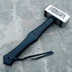 Custom Hand Forged Carbon Steel Mjolnir HAMMER Thor Odison The GOD of Thunder Hammer, The Avengers Weapon THOR Hammer of Norse Mythology (X-04)