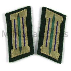 WW2 German Heer Medical EM Bevo Collar Tabs