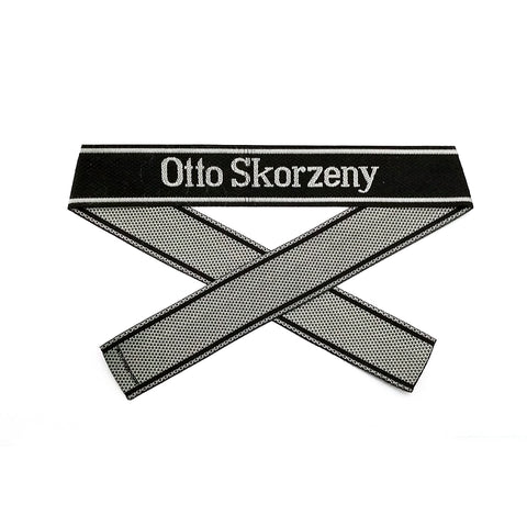 WW2 German Bevo Cuff title ''Otto Skorzeny' woven cuff