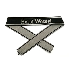 WW2 German Bevo Cuff title ''Horst Wessel'' woven cuff