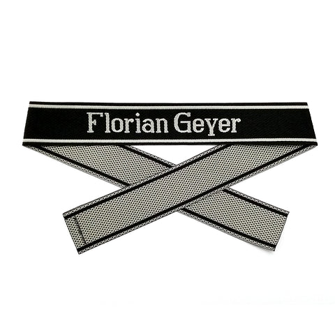 WW2 German Bevo Cuff title ''Florian Geyer' woven cuff
