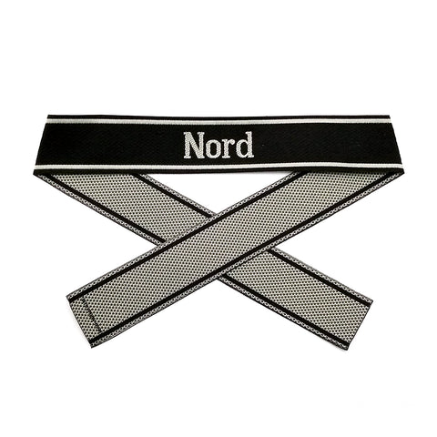WW2 German Bevo Cuff title ''Nord'' woven cuff