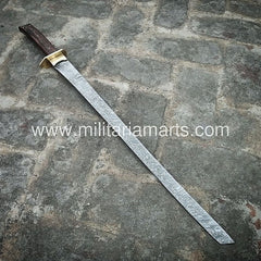 Damascus Steel Tanto Type viking sword / Hunting Knife  (SW-18)