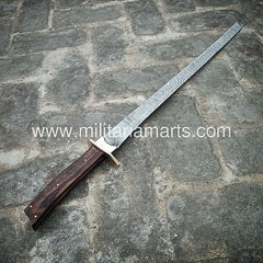 Damascus Steel Tanto Type viking sword / Hunting Knife  (SW-18)