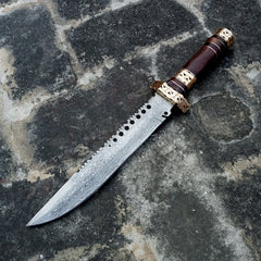 Damascus Steel viking sword / Hunting Knife  (SW-05)