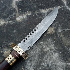 Damascus Steel viking sword / Hunting Knife  (SW-05)