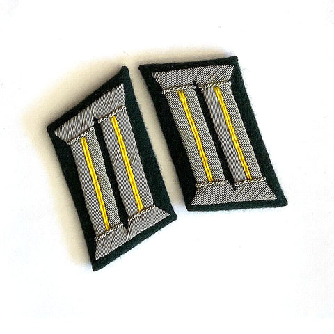WH Collar Tabs Army Officer News Collar Tabs - Repro (WW-180)