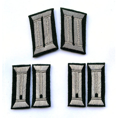 WH SET EFFECTS SURFACE MOUNTAIN TROOP OFFICER COLLAR PATCH SLEEVES (WW-184)