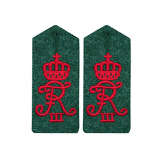 WW1 epaulettes in the German Empire Shoulder boards with loop (WW-42)