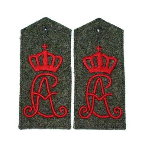 WW1 epaulettes in the German Empire Shoulder boards with loop (WW-37)
