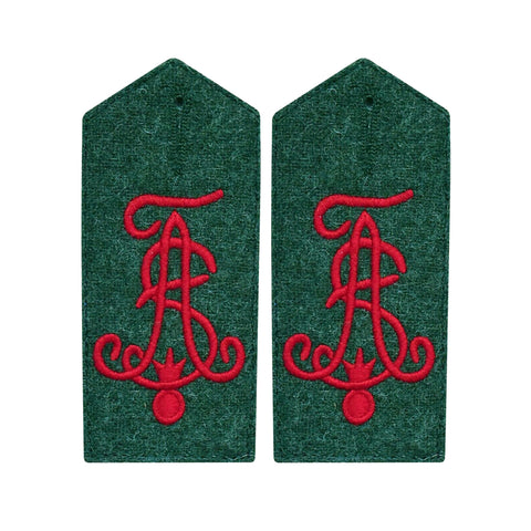 WW1 epaulettes in the German Empire Shoulder boards with loop (WW-27)