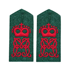 WW1 epaulettes in the German Empire Shoulder boards with loop (WW-19)