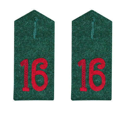 WW1 epaulettes in the German Empire Shoulder boards with loop (WW-14)