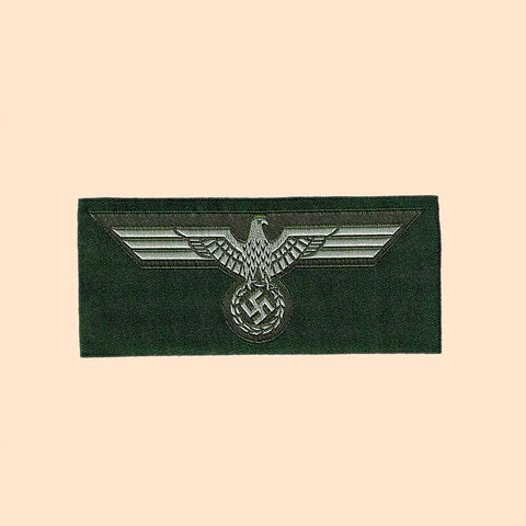 WW2 German Army Bevo Breast Eagle EM Enlisted M40 Heer Brustadler gewebt