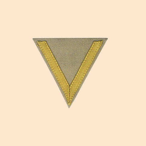 WW2 German DAK Air Force Sleeve Rank Gefreiter Luftwaffe Winkel