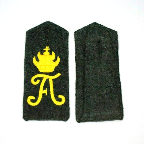 WW1 epaulettes in the German Empire Shoulder boards with loop (WW-36)