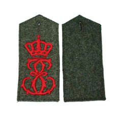 WW1 epaulettes in the German Empire Shoulder boards with loop (WW-38)